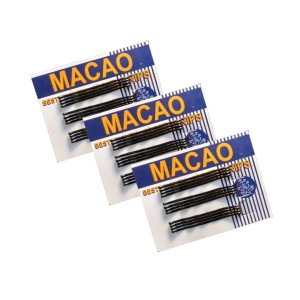 MACAO INVISIBLE NEGRO CHICO x 12u